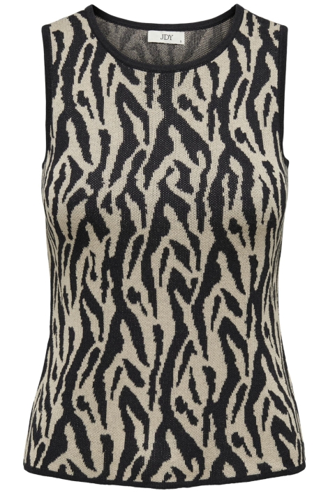 Jacqueline de Yong jdymarble s/l o-neck jacq top knt
